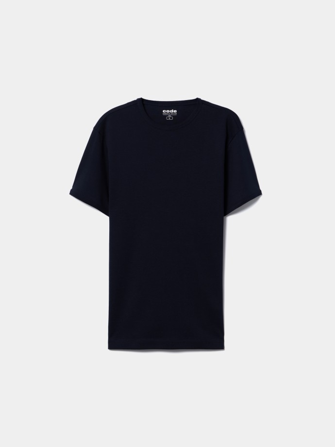 T-shirt b�sica em algod�o