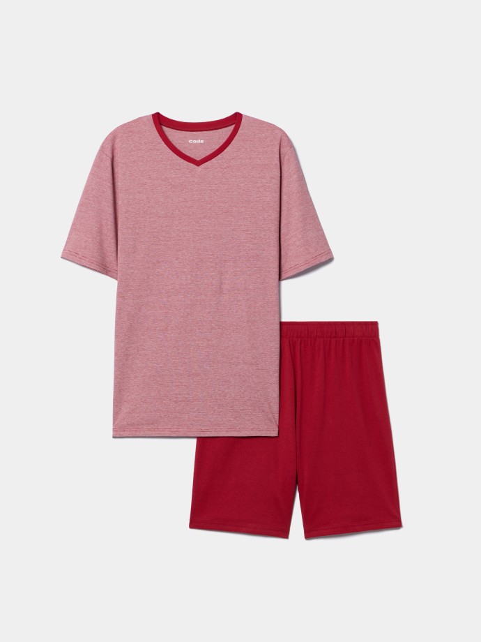 Pijama curto em algod�o