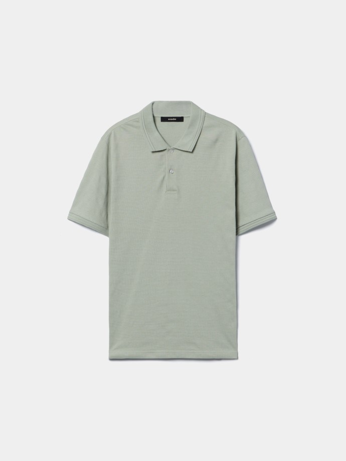 Polo com textura