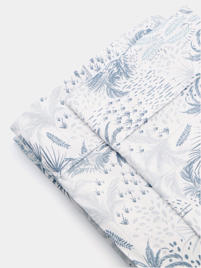 Conjunto de lençóis estampado de casal Conjunto de lençóis estampado de casal