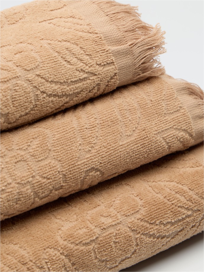 Conjunto de 3 toalhas 100% algod�o