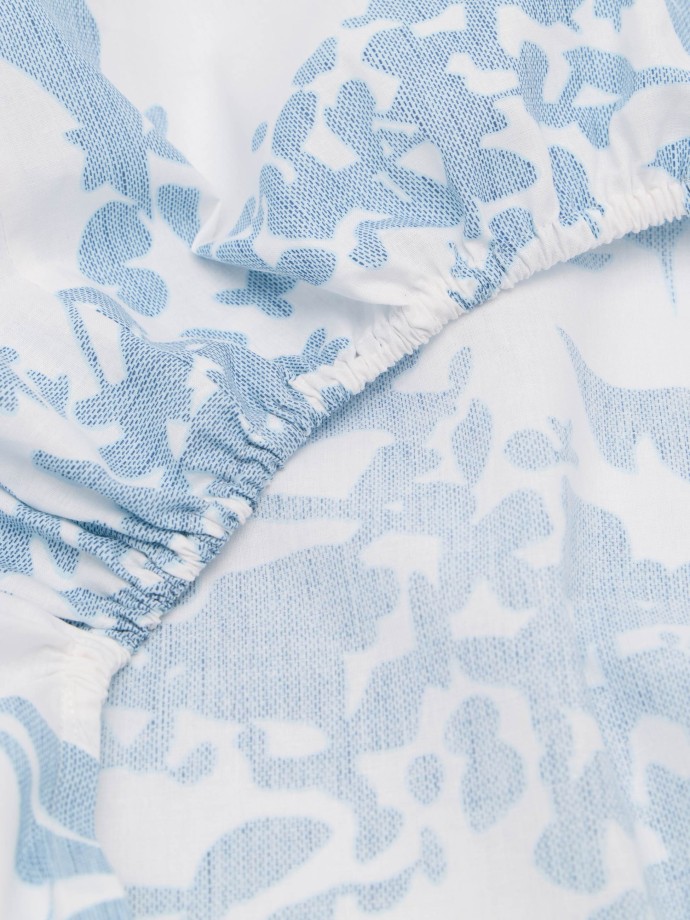 Conjunto de len��is estampado de solteiro