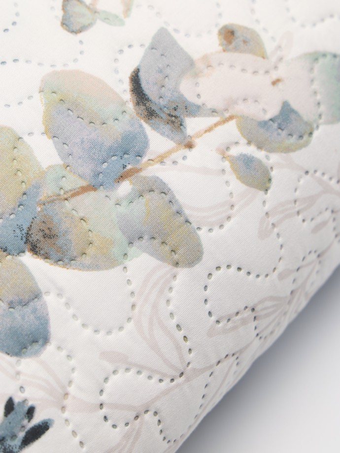 Colcha acolchoada estampada