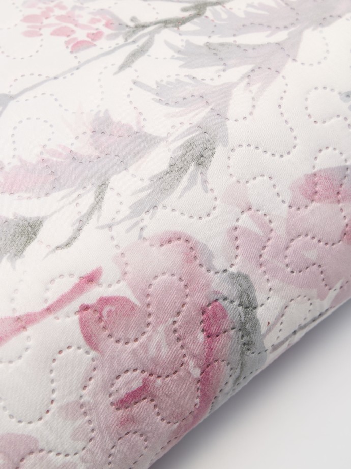 Colcha acolchoada estampada