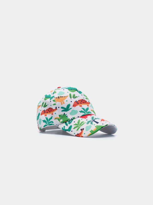 Bon� com estampado de dinossauros