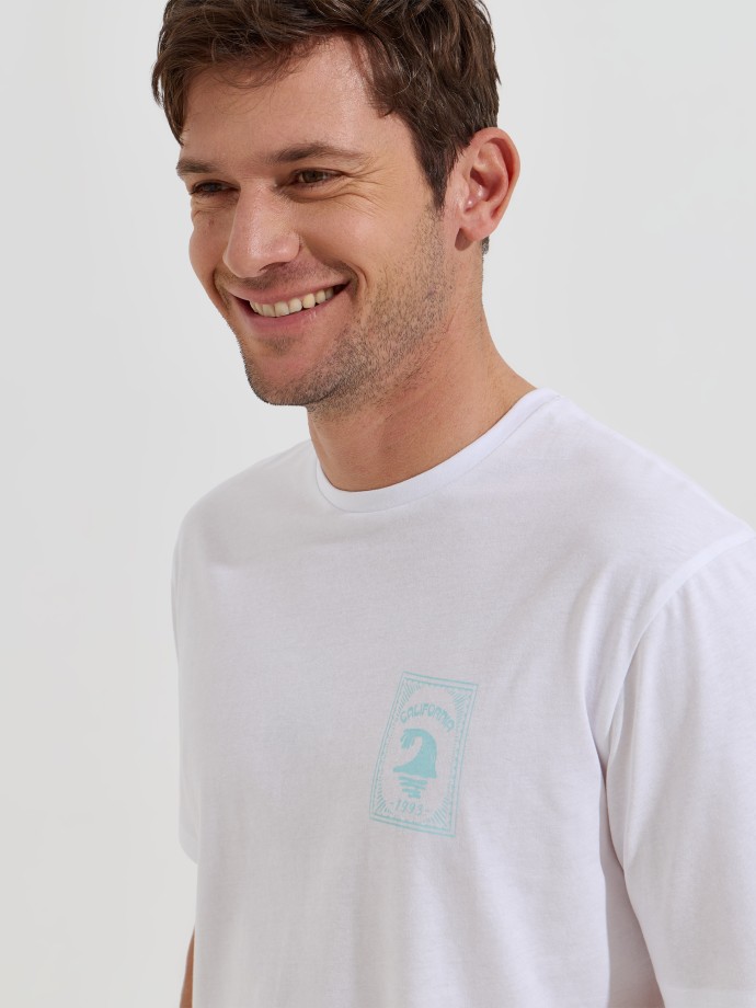 T-shirt estampada