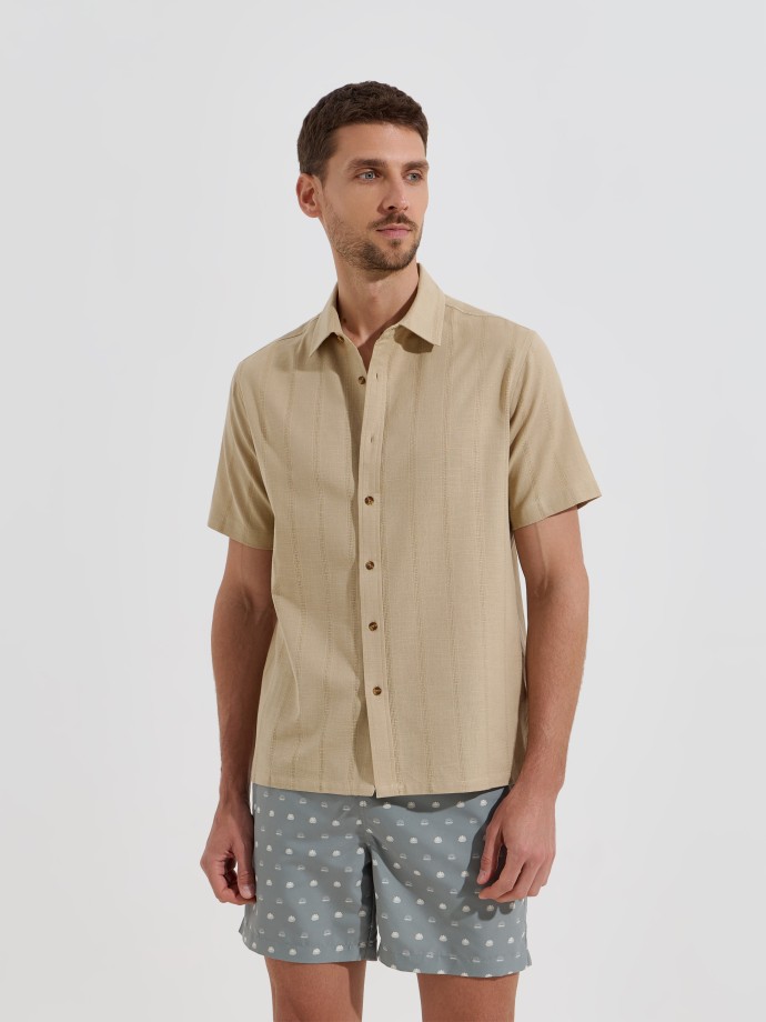 Camisa de manga curta