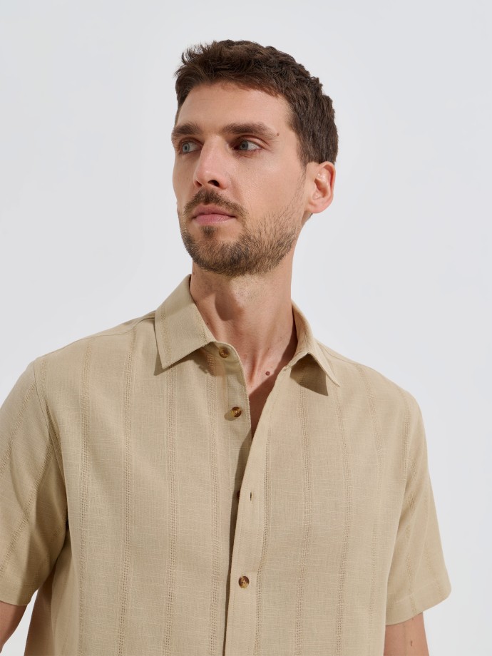 Camisa de manga curta