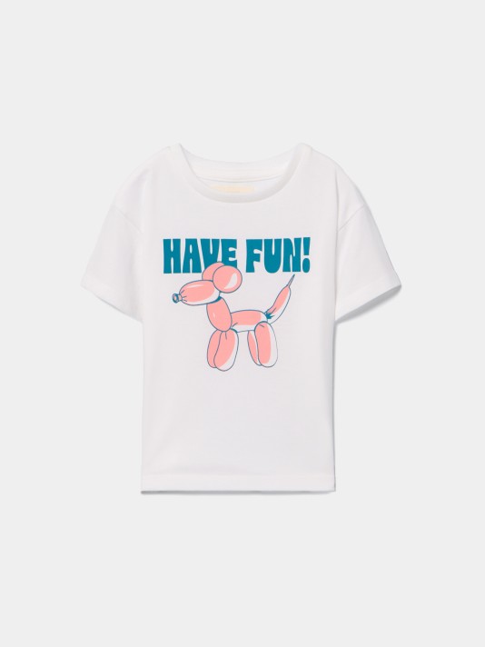 T-shirt estampada