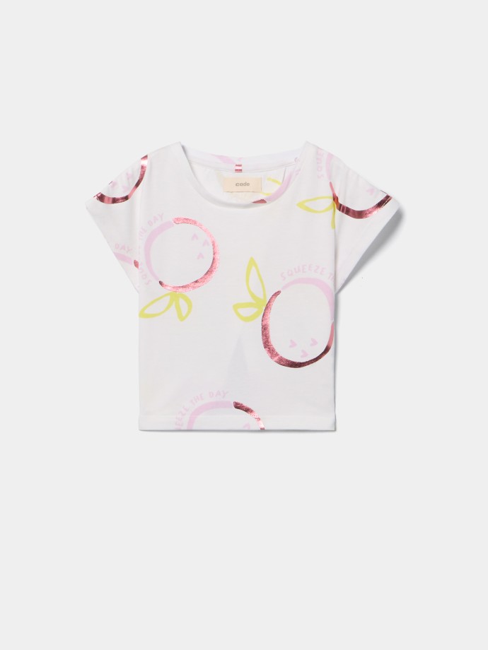 T-shirt estampada limões T-shirt estampada limões
