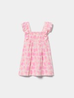 Vestido de alças texturado com padrão Vestido de alças texturado com padrão