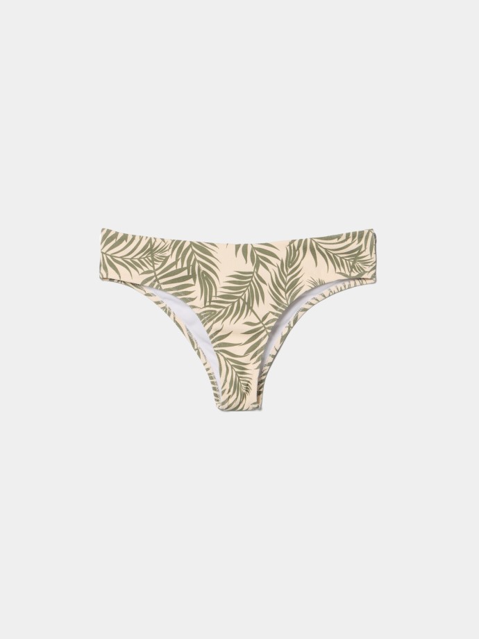 Cueca de biqu�ni estampada