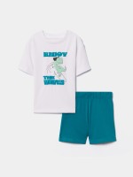 Conjunto em algodão Enjoy the Waves Conjunto em algodão Enjoy the Waves