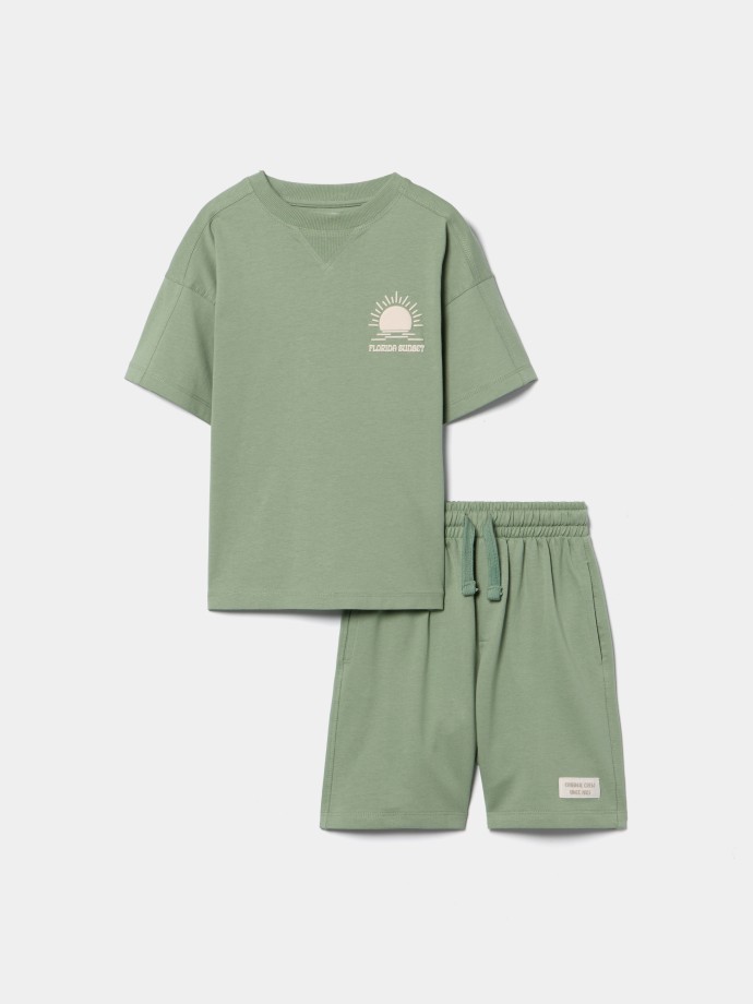 Conjunto em algodão Florida Sunset Conjunto em algodão Florida Sunset
