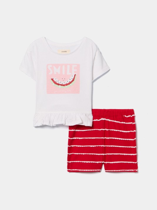 Conjunto estampado