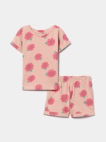 Conjunto estampado em algod�o