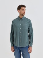 Camisa de algod�o com bolso