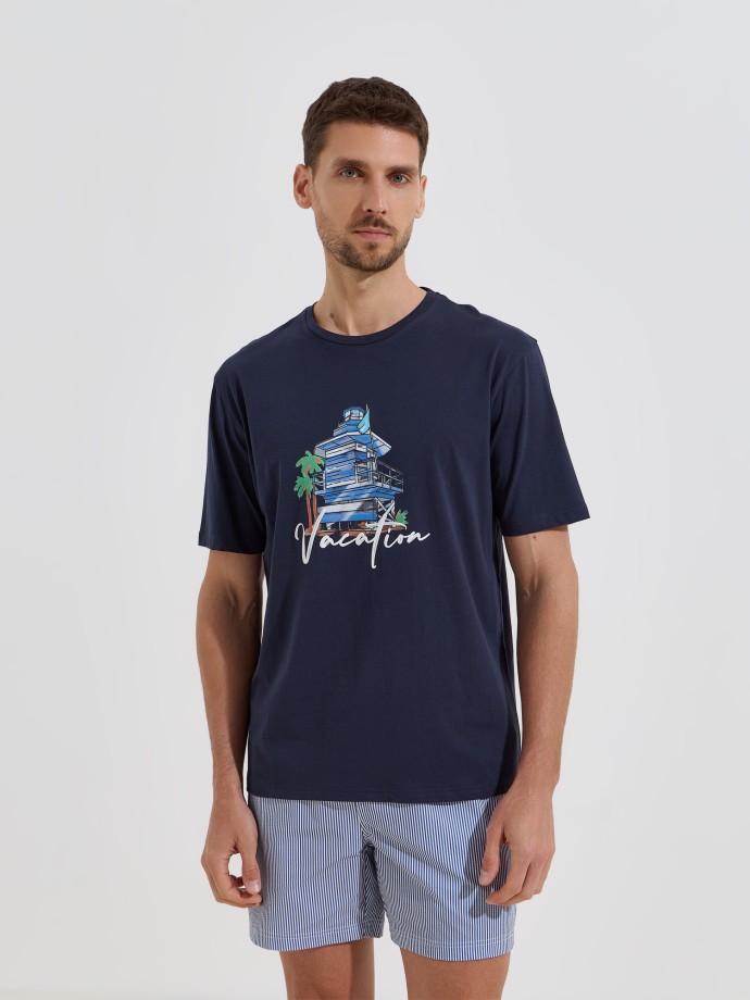 T-shirt estampada
