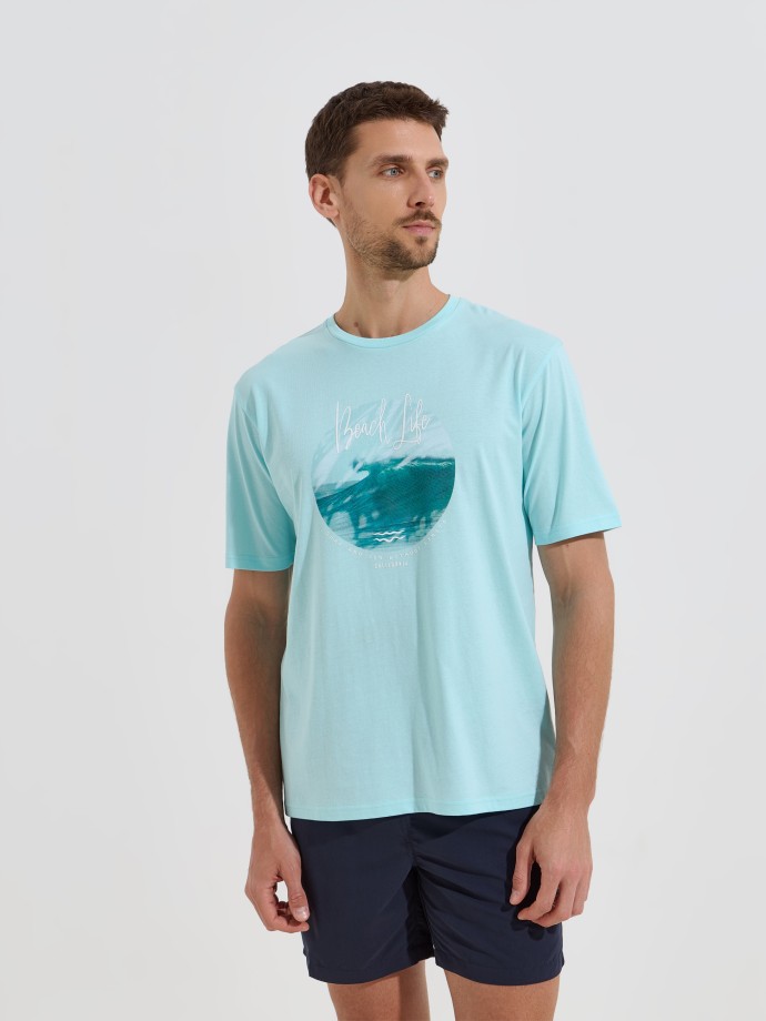 T-shirt estampada
