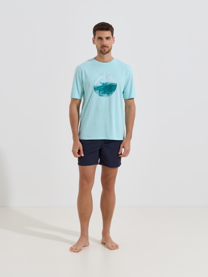 T-shirt estampada