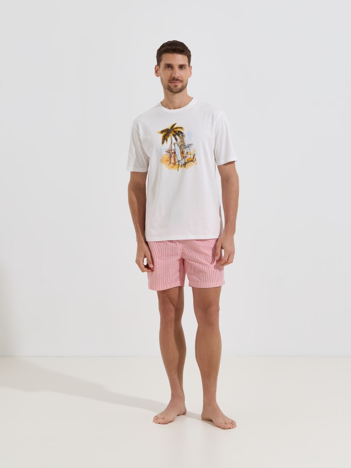 T-shirt estampada