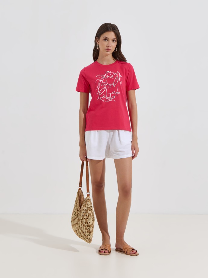 T-shirt estampada