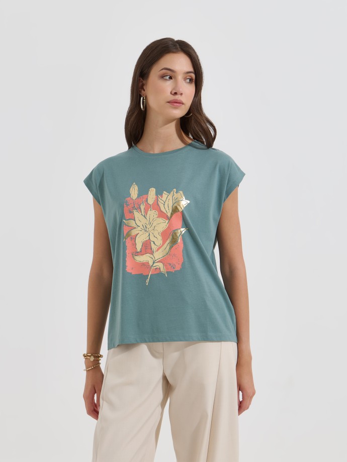 T-shirt estampada