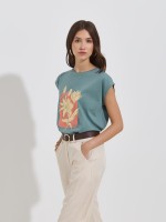 T-shirt estampada