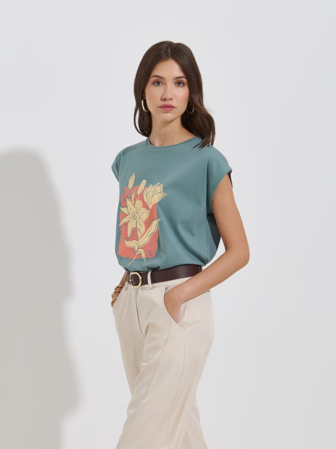 T-shirt estampada