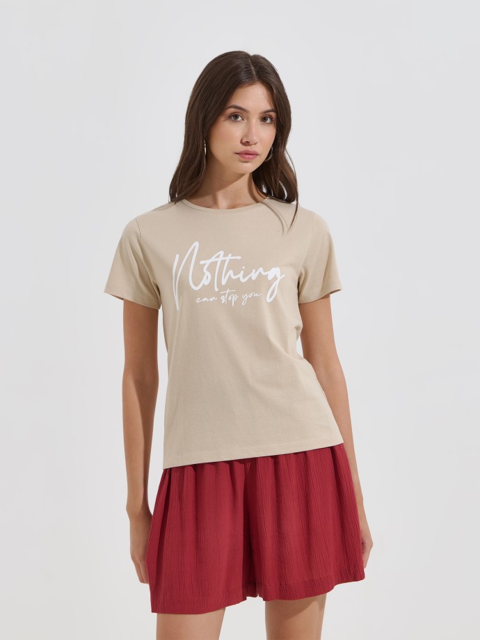 T-shirt estampada