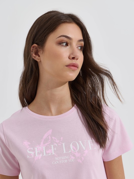 T-shirt estampada