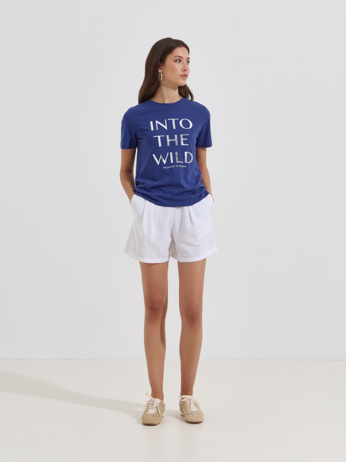 T-shirt estampada