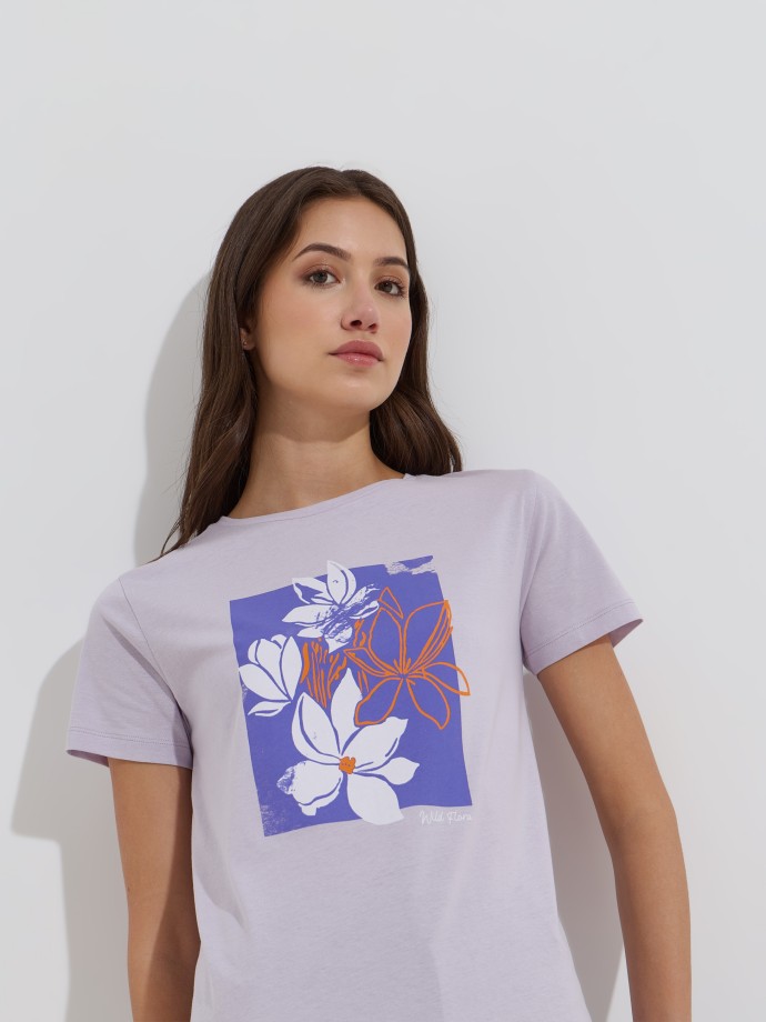T-shirt estampada