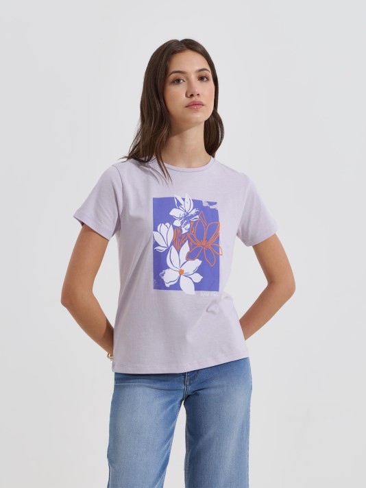 T-shirt estampada