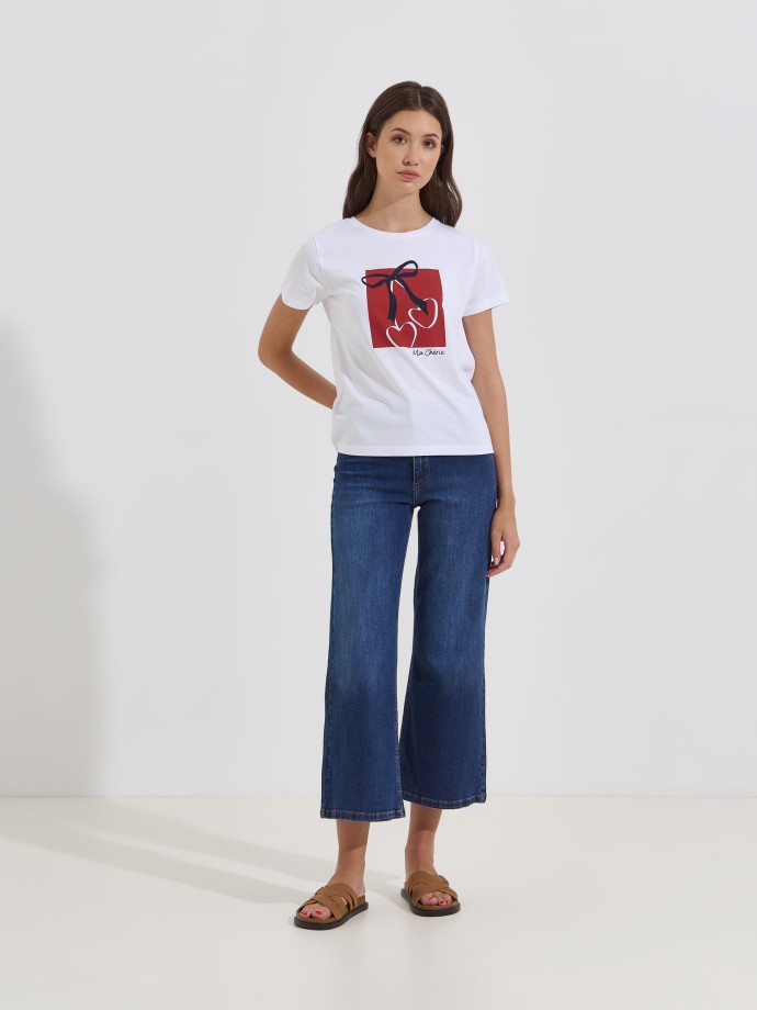 T-shirt estampada