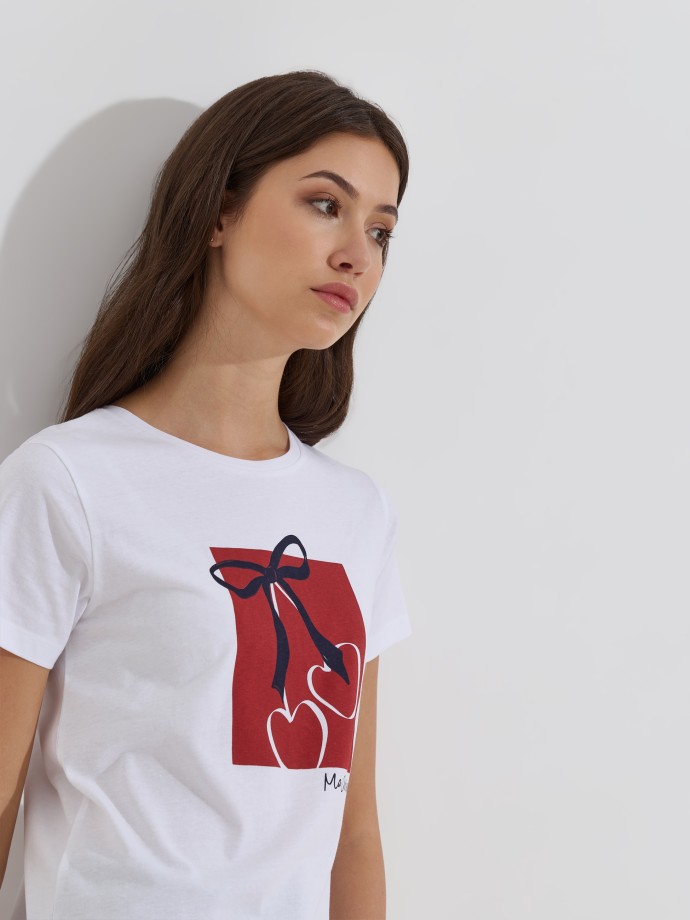 T-shirt estampada