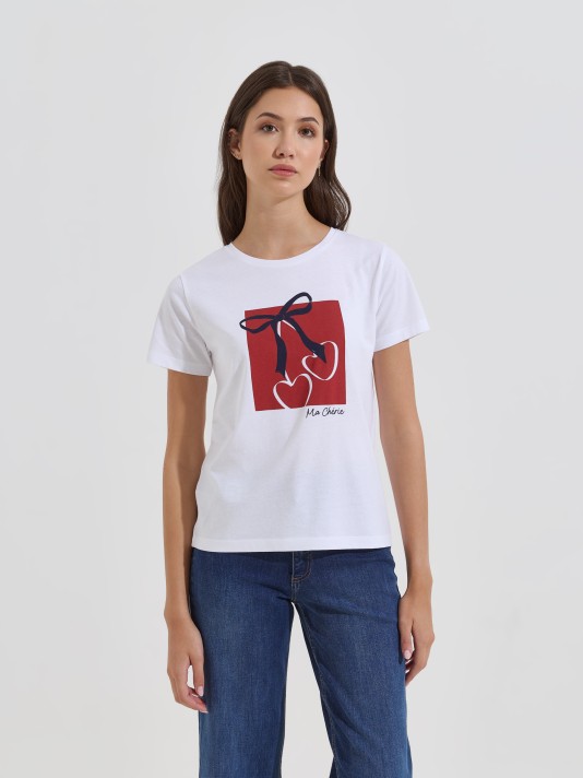 T-shirt estampada