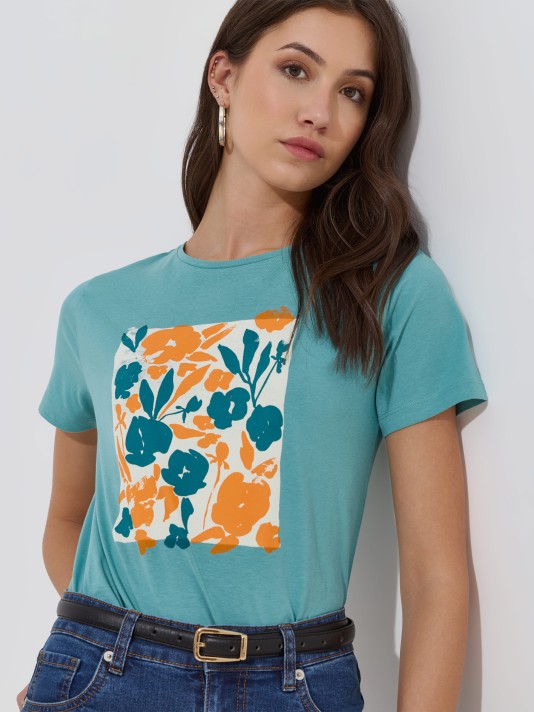 T-shirt estampada