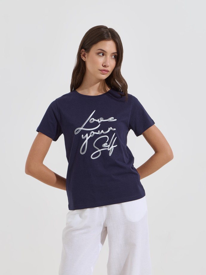 T-shirt estampada