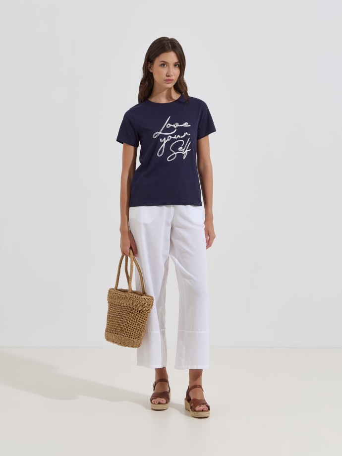 T-shirt estampada