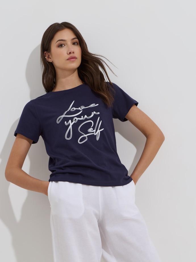 T-shirt estampada