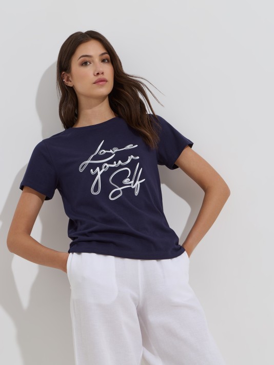 T-shirt estampada