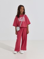 Conjunto de fato de treino estampado