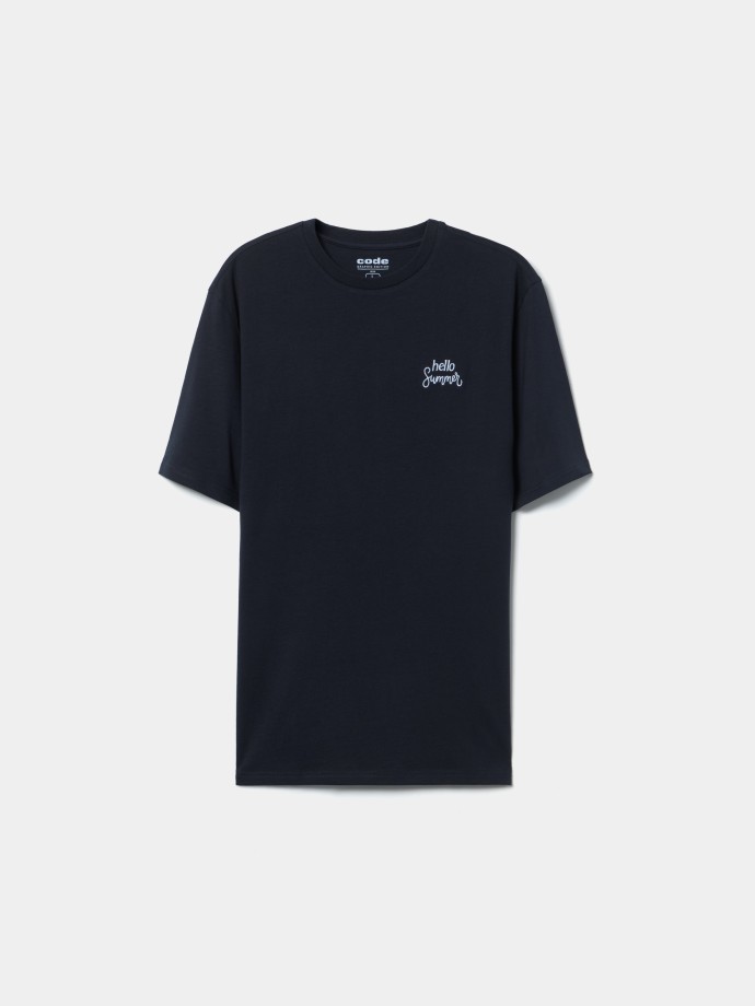T-shirt com bordado