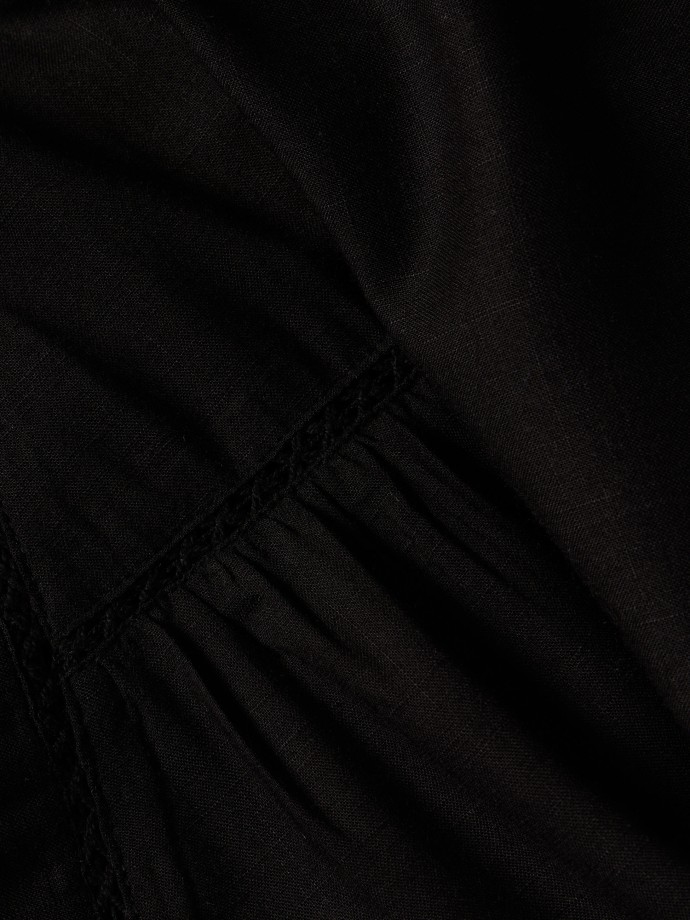 Blusa com decote em V