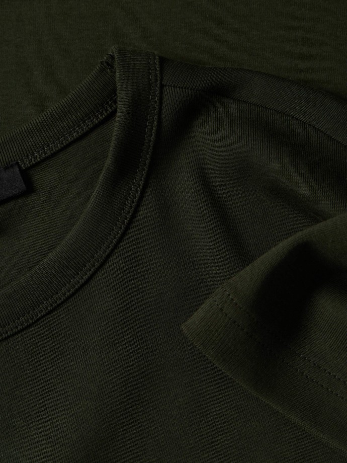 T-shirt interlock em algod�o