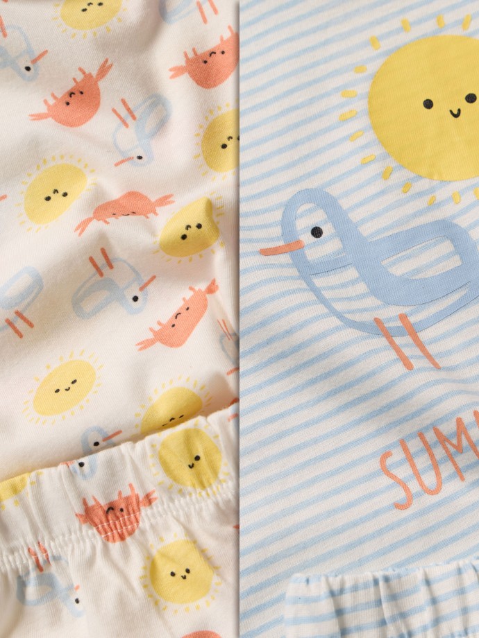 Pack de pijama com 4 peças Pack de pijama com 4 peças