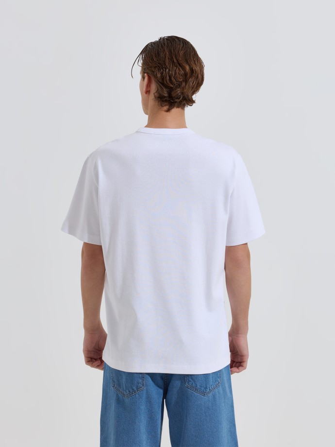 T-shirt interlock em algod�o