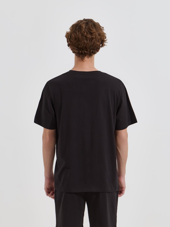 T-shirt de pijama b�sica