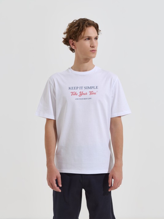 T-shirt estampada